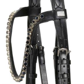 HG Cryll III trense M�rkebl� crystaller